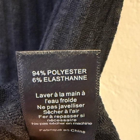 ASTR The Label Knit Midi Dress Black Long Sleeve Scoop Neck Slit NEW Size Small - Picture 9 of 11